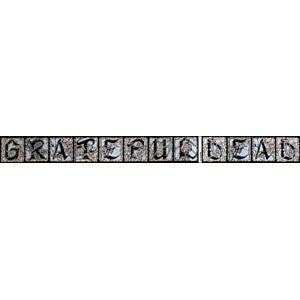 Grateful Dead Stained Glass Sticker