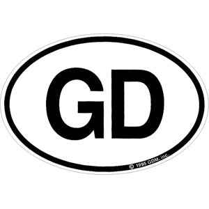 Grateful Dead GD Sticker