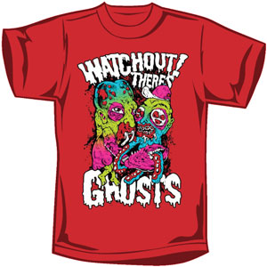 Watchout! Theres Ghosts Fight T-shirt