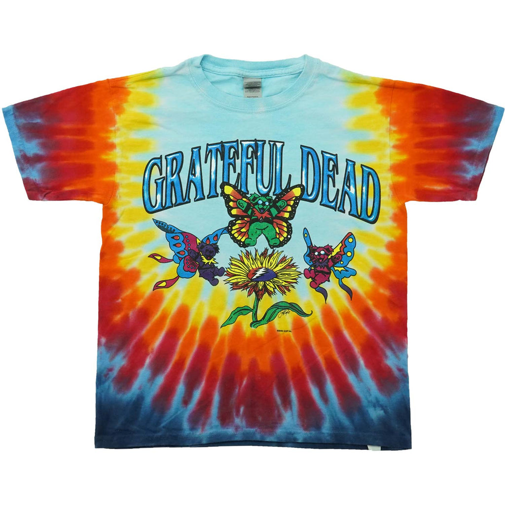 Grateful Dead Butterfly Bear Tie Dye T-shirt