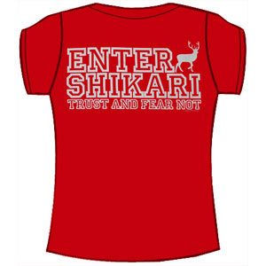 Enter Shikari Red Herts Hardcore Tissue Junior Top