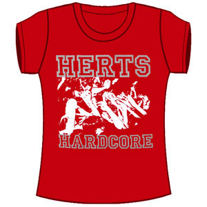 Red Herts Hardcore Tissue Junior Top