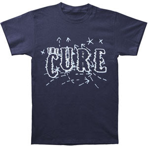 Shocking Logo Navy T-shirt