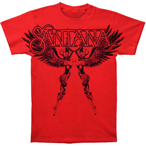 Santana Double Abraxas Angel Premium Print T-shirt