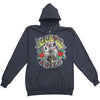 Zippered Hooded Sweatshirt