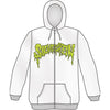 Zippered Hooded Sweatshirt