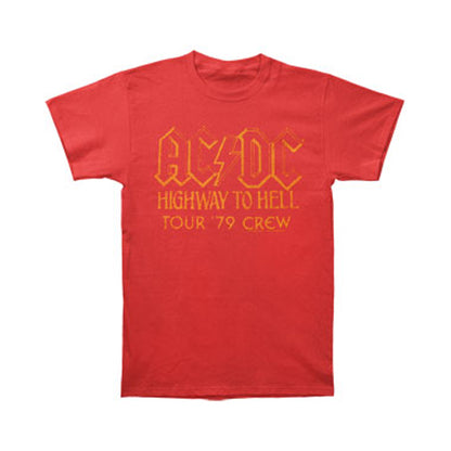 AC/DC Highway to Hell Tour 79 Crew T-shirt