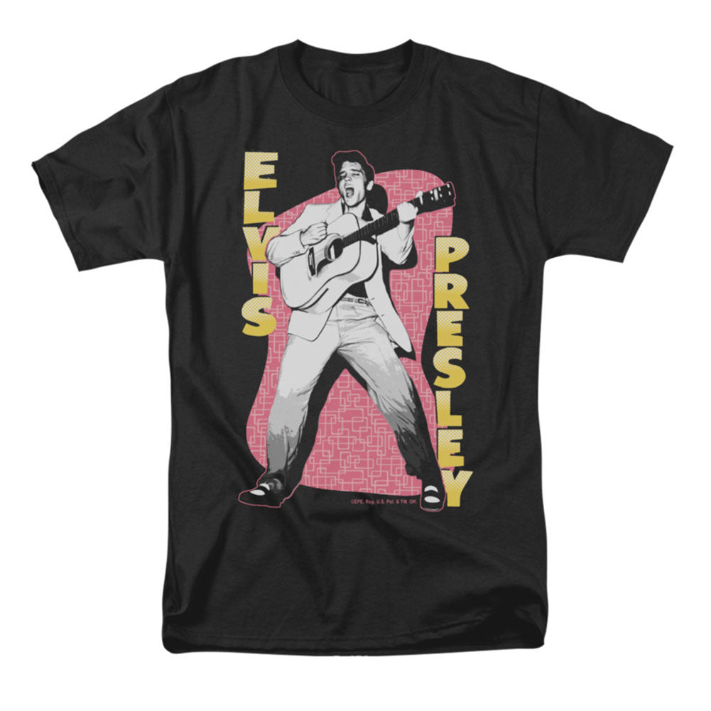 Elvis Presley Pink Rock T-shirt