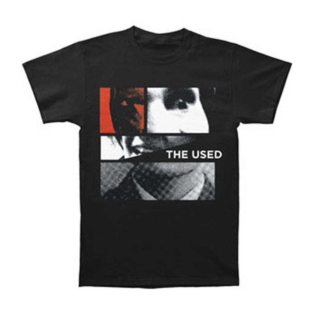 Used Collage Face Slim Fit T-shirt
