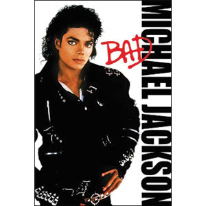 Michael Jackson Bad Domestic Poster