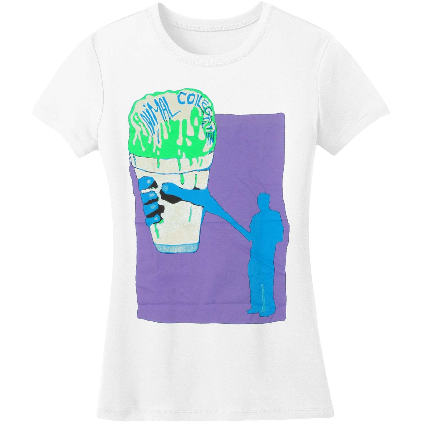 Girl's White Snowcone Soft Tee Junior Top