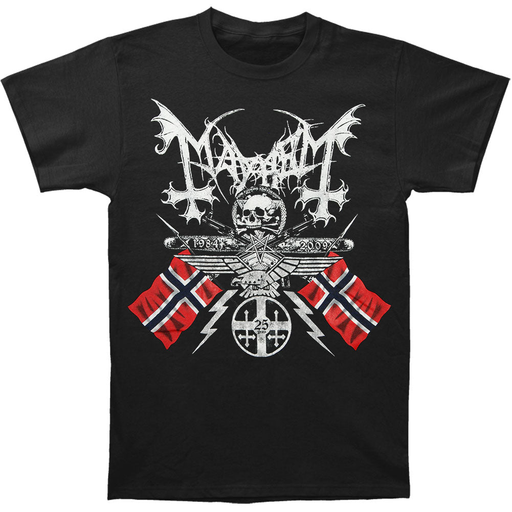 Mayhem 25 Years/Coat Of Arms T-shirt