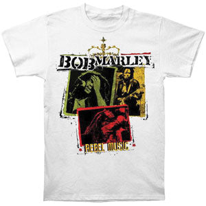 Bob Marley Rebel Music T-shirt