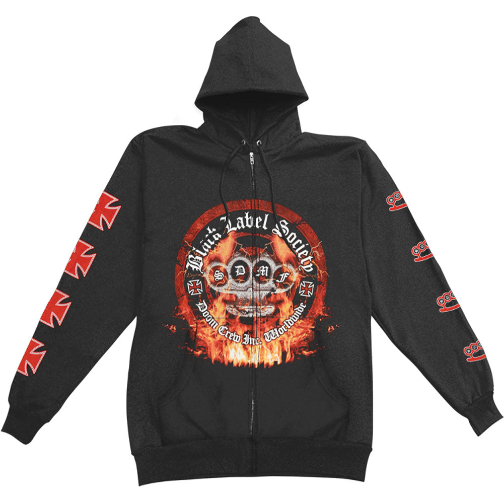 Black Label Society Zippered Hooded Sweatshirt