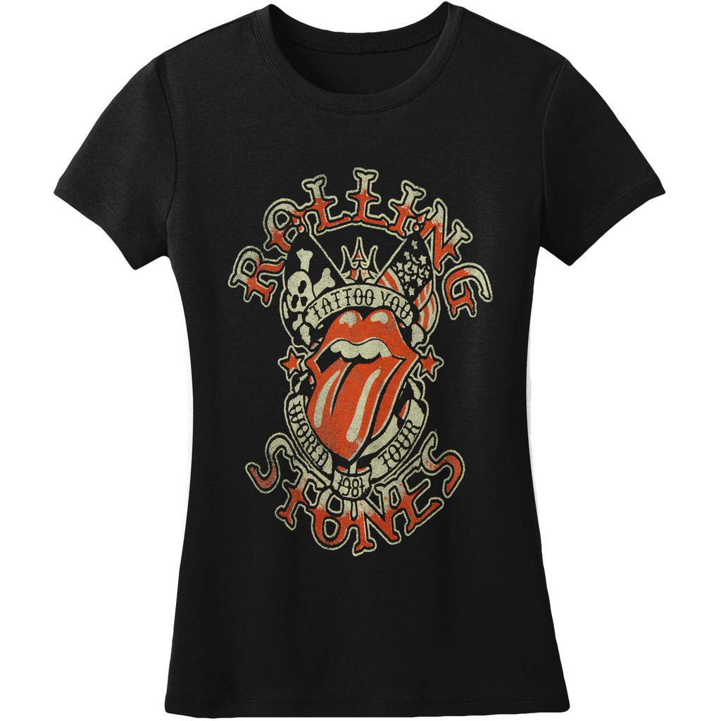 Rolling Stones Tattoo You Tour Tee Junior Top