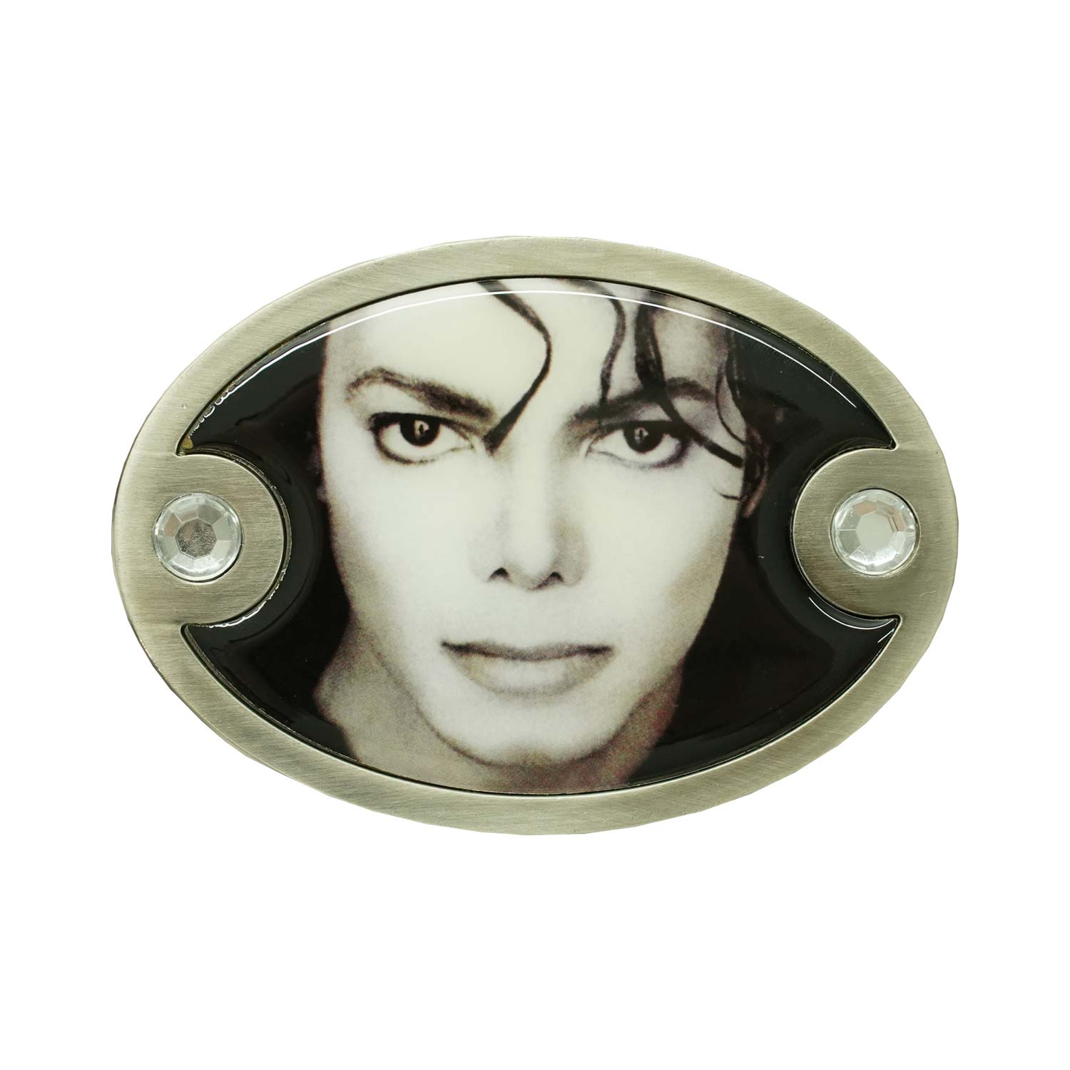 Black And White Photo Belt Buckle