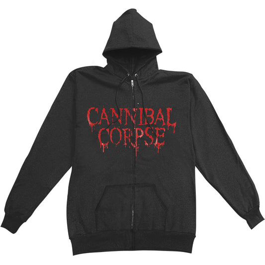 Cannibal Corpse Eaten Back To Life Zippered Hooded Sweatshirt