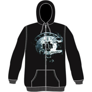 Rammstein Zippered Hooded Sweatshirt