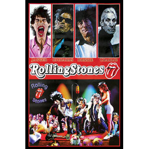 Rolling Stones Import Poster