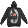 Gutter Zippered Hooded Sweatshirt