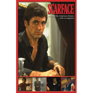 Scarface Domestic Poster