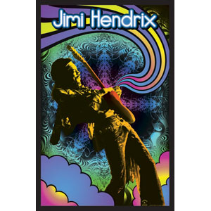 Jimi Hendrix Guitar Solo Blacklight