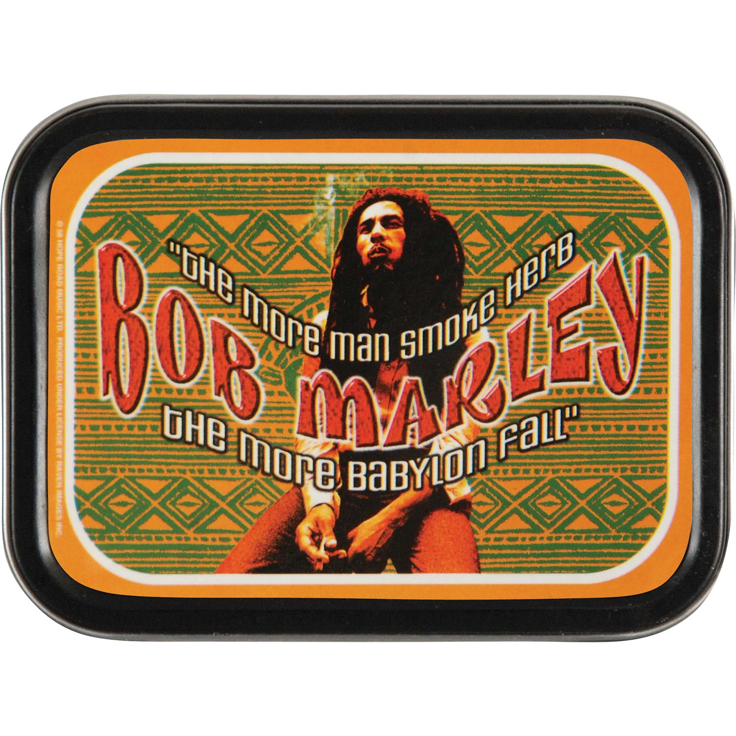 Bob Marley Babylon Falls Stash Tin