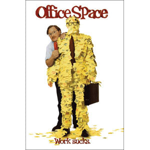 Office Space Domestic Poster