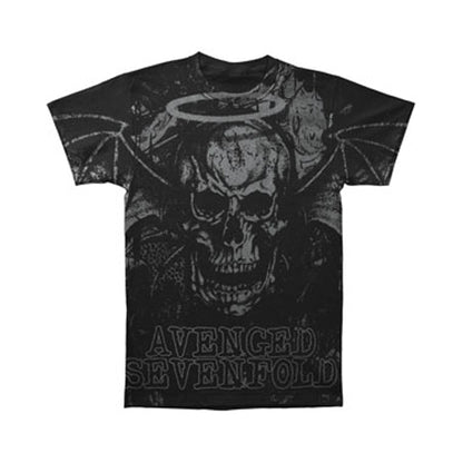 AVS Dear God Allover Mens Reg T T-shirt