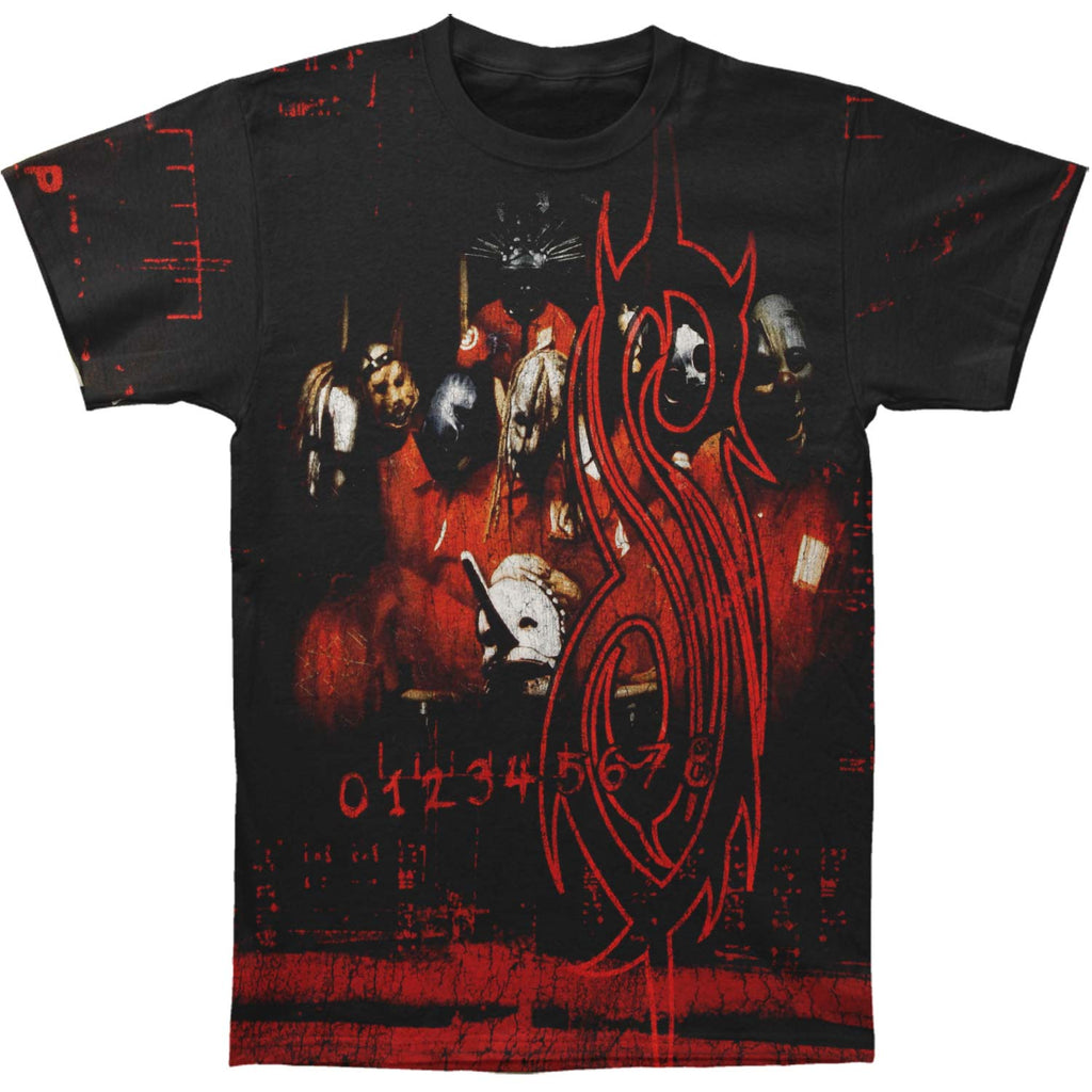 Slipknot Debut Band Allover T-shirt