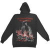 Scuffed Trooper (Back Print) Zippered Hooded Sweatshirt