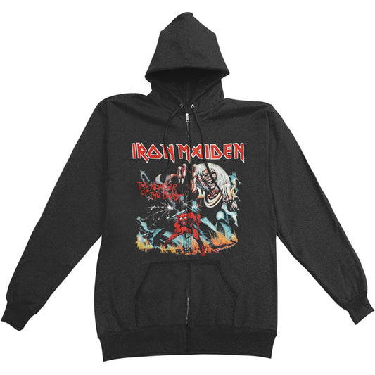 Iron Maiden NOB Zippered Hooded Sweatshirt