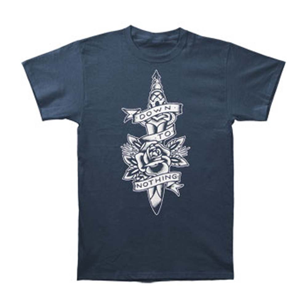 Down To Nothing Knife Flower T-shirt