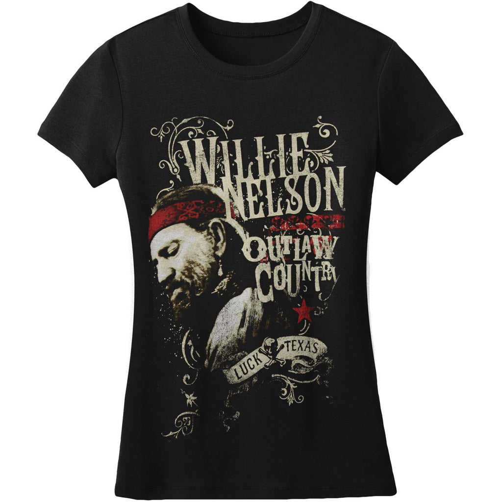 Willie Nelson Outlaw Country Junior Top