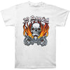Skull Flames 07 Tour Tee T-shirt