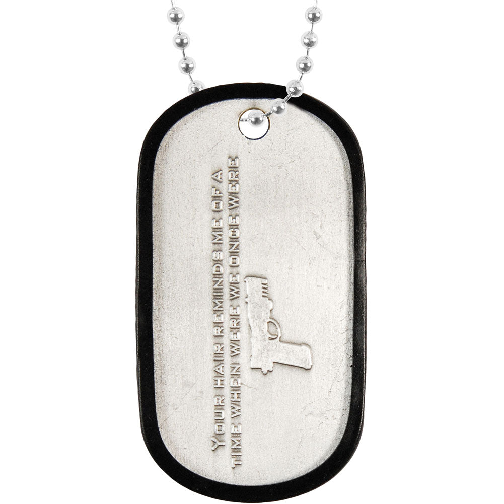 Bullet For My Valentine Lyric Dogtag Dog Tag Necklace