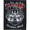 Alcoholic Metal Woven Patch