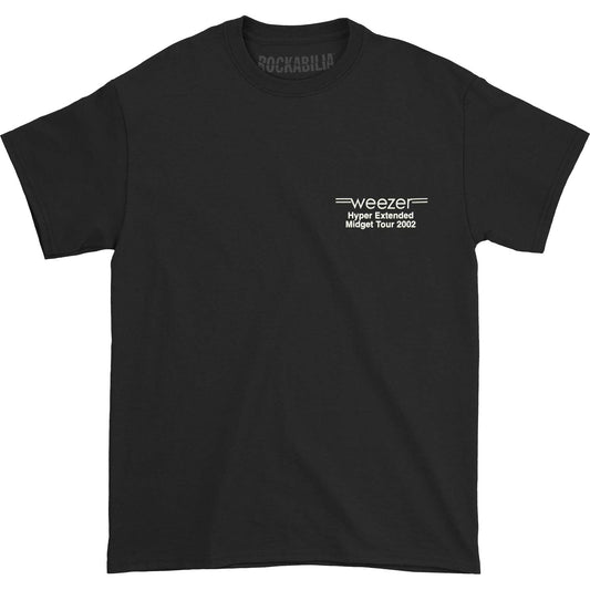 Weezer Crew 2002 Midget Tour Tee T-shirt