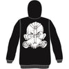 Gas Mask Zippered Hooded Sweatshirt