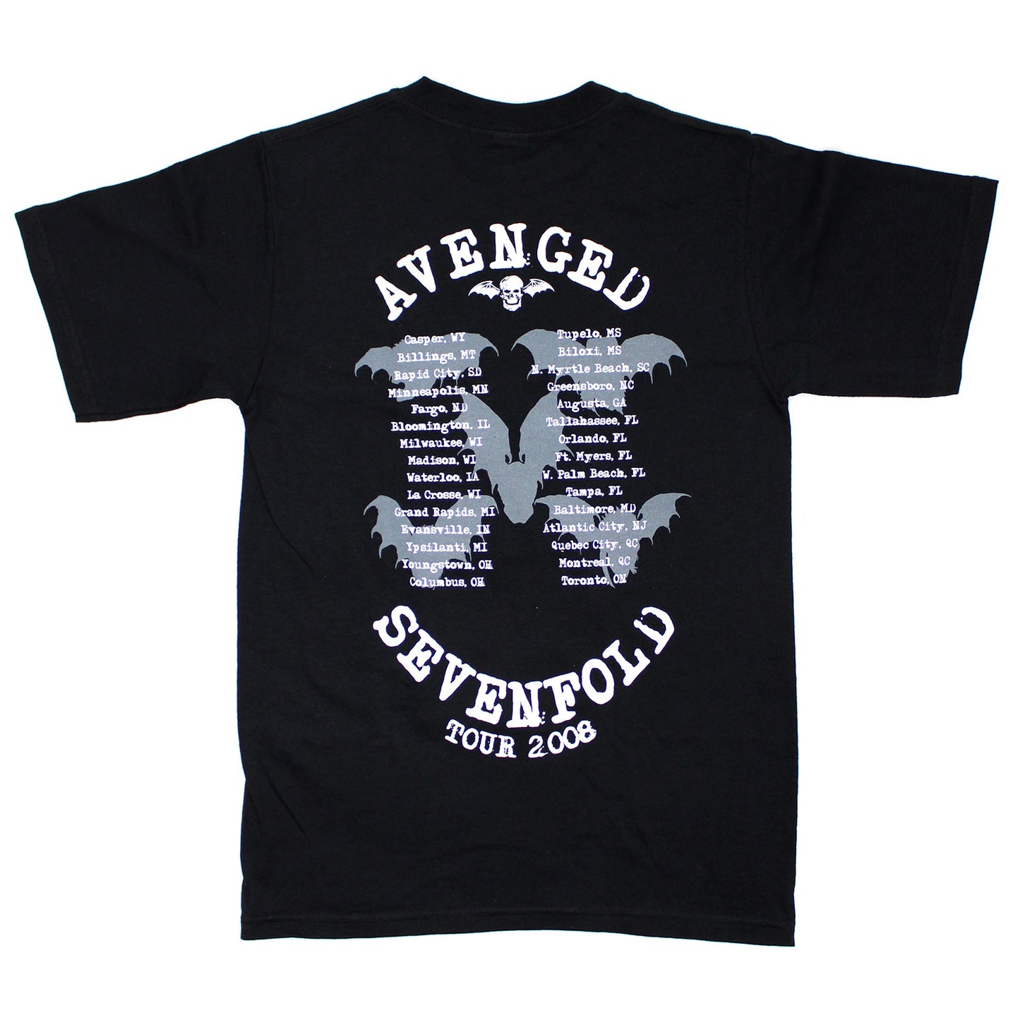 Characters '08 Tour T-shirt