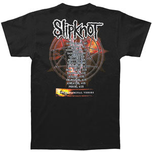 Slipknot Subliminal Verses Quebec Itinerary T-shirt