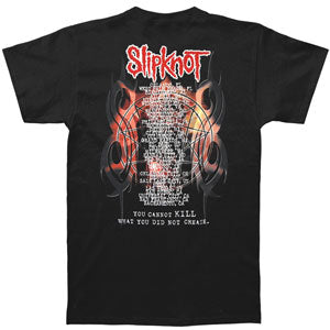 Slipknot We Won't Die Orlando Itinerary T-shirt