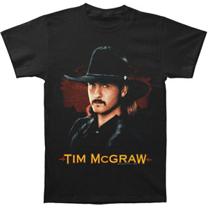 Tim Mcgraw Portrait T-shirt