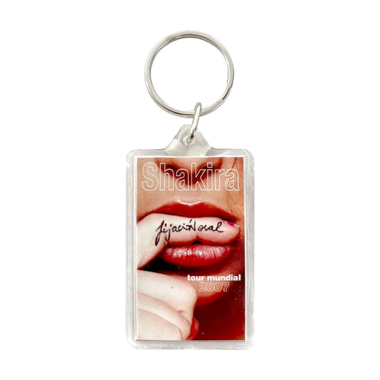 Shakira Plastic Key Chain