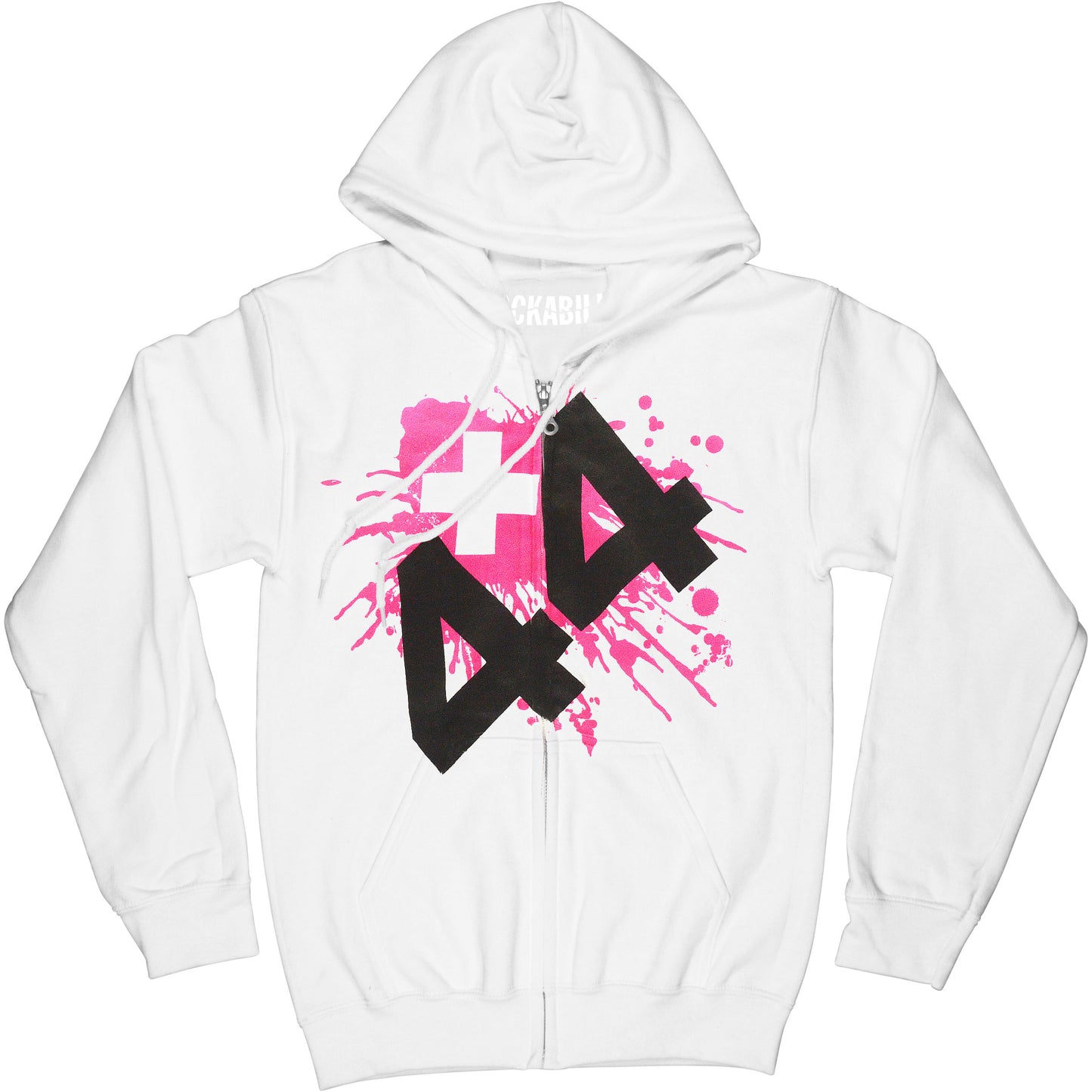 Splatter Logo Girls Jr Hooded Sweatshirt