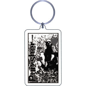 Punisher Plastic Key Chain