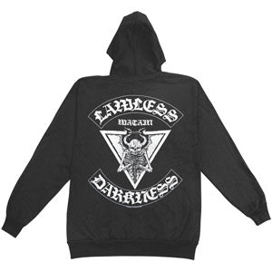 Lawless Darkness Zippered Hooded Sweatshirt