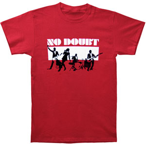No Doubt Silhouettes 09 Tour T-shirt