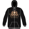 Seahorse Zippered Hooded Sweatshirt