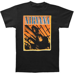 Nirvana Orange Photo T-shirt